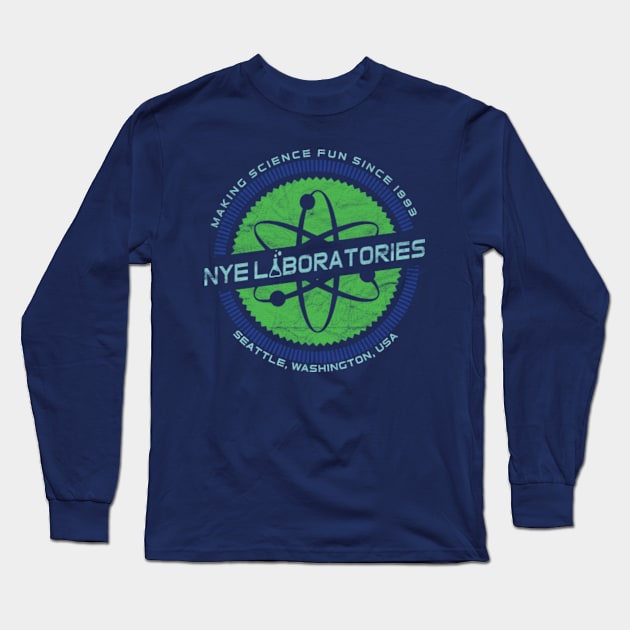 Nye Labs (Sounders) Long Sleeve T-Shirt by Snomad_Designs